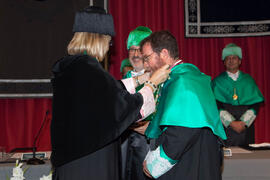Investidura como Doctor "Honoris Causa" de D. Humberto Maturana Romesín y D. José Gimeno Sacristán por la Universidad de Málaga. Facultad de Derecho. Noviembre de 2010