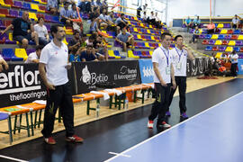 Partido Japón - Corea del Sur. Categoría masculina. Campeonato del Mundo Universitario de Balonmano. Antequera. Julio de 2016