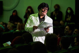 José Corbacho en la gala de inauguración de la 31ª edición de Fancine de la Universidad de Málaga. Cine Albéniz. Noviembre de 2021