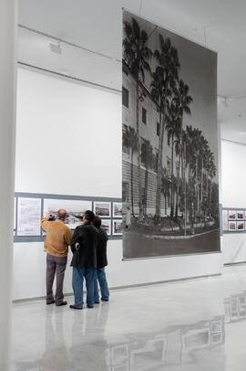Exposición "Málaga. Una visión panorámica. Fotografías de Roisin". Sala de exposiciones...