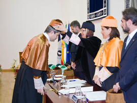 Investidura de nuevos doctores por la Universidad de Málaga 2010. Paraninfo. Enero de 2010