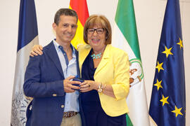 Homenaje al personal que cumple 25 años al servicio de la Universidad de Málaga y personal jubilado. Paraninfo. Julio de 2014
