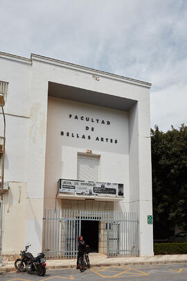 Facultad de Bellas Artes. Campus de El Ejido. Abril de 2021