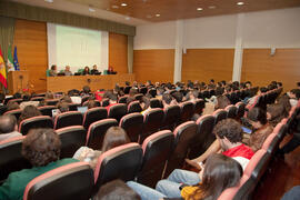 "Jornadas de columnismo de opinión. Encuentros en Málaga". Edificio del Rectorado. Enero de 2014
