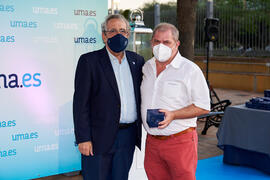 Homenaje al personal jubilado o que cumple 25 años de servicio en la Universidad de Málaga. Jardín Botánico. Septiembre de 2021