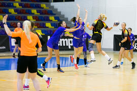 Partido Universidad de Aveiro - Universidad de Colonia. Categoría Femenina. Campeonato Europeo Universitario de Balonmano. Antequera. Julio de 2017