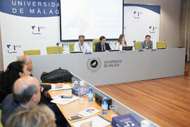 Encuentro de rectores de Brasil, Portugal y España: Fomento de la cultura emprendedora. Edificio del Rectorado. Octubre de 2015