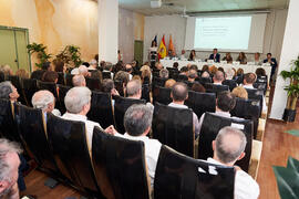Discurso de Ana José Cisneros. Presentación del Retrato de Honor de D. Eugenio José Luque Domínguez. Facultad de Ciencias Económicas y Empresariales. Junio de 2025