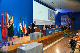 Discurso de Miguel Ángel Castro Arroyo. Entrega de la Medalla de Oro de la Universidad de Málaga a la Universidad de Sevilla. Paraninfo. Junio de 2023