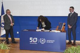 Toma de posesión de Laura Delgado Antequera como profesora titular del Área de Métodos Cuantitati...