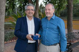 Homenaje al personal que cumple 25 años de servicio en la UMA o jubilado. Jardín Botánico. Junio de 2018