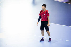 Partido Egipto - China Taipei. Categoría masculina. Campeonato del Mundo Universitario de Balonmano. Antequera. Julio de 2016