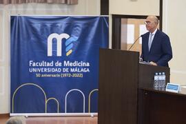 Discurso de José Pablo Lara. Celebración del 50 Aniversario de la Facultad de Medicina de la Universidad de Málaga. Facultad de Medicina. Octubre de 2022