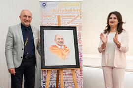 Presentación del Retrato de Honor de D. Eugenio José Luque Domínguez. Facultad de Ciencias Económicas y Empresariales. Junio de 2025