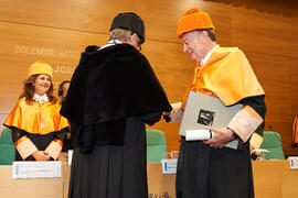 Investidura de Jorge Martínez-Vázquez como Doctor "Honoris Causa" por la Universidad de Málaga. Edificio del Rectorado. Julio de 2025