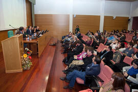 "Jornadas de columnismo de opinión. Encuentros en Málaga". Edificio del Rectorado. Enero de 2014