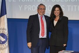 Toma de posesión de María del Carmen Ramírez Maestre como catedrática del Área de Personalidad, Evaluación y Tratamiento Psicológico de la Universidad de Málaga. Paraninfo. Diciembre de 2022