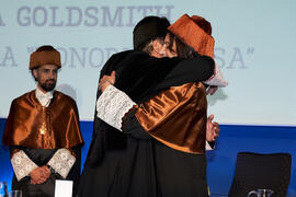 Investidura de Andrea Goldsmith como doctora "Honoris Causa" por la Escuela Técnica Superior de Ingeniería de Telecomunicación de la Universidad de Málaga. Paraninfo. Octubre de 2024