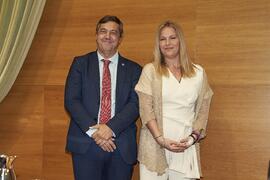 Toma de posesión de Consolación Pineda Galán como nueva Vicerrectora Adjunta de Bienestar Universitario de la Universidad de Málaga. Edificio del Rectorado. Abril de 2024