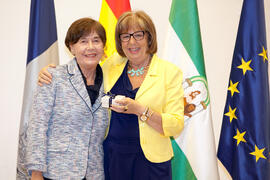 Homenaje al personal que cumple 25 años al servicio de la Universidad de Málaga y personal jubilado. Paraninfo. Julio de 2014