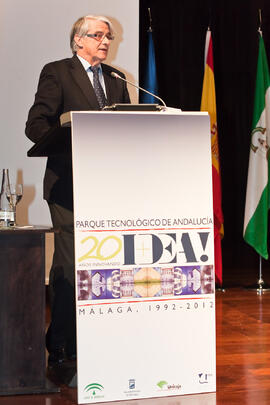 Conmemoración del 20 Aniversario del Parque Tecnológico de Andalucía. Palacio de Ferias y Congresos. Diciembre de 2012