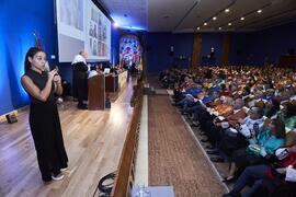 Lección Inaugural de Eugenio Carmona. Apertura del Curso Académico 2024/2025 de la Universidad de Málaga. Paraninfo. Septiembre de 2024