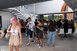 Welcome to UMA. Bienvenida a los alumnos de intercambio internacional de la Universidad de Málaga. Jardín botánico. Octubre de 2019
