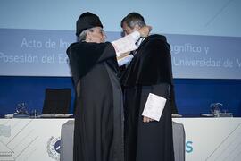 Toma de posesión del Rector de la Universidad de Málaga. Paraninfo. Marzo de 2024