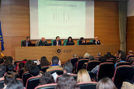 "Jornadas de columnismo de opinión. Encuentros en Málaga". Edificio del Rectorado. Enero de 2014