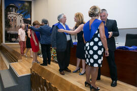 Graduación del curso del Aula de Mayores de la Universidad de Málaga. Paraninfo. Junio de 2017