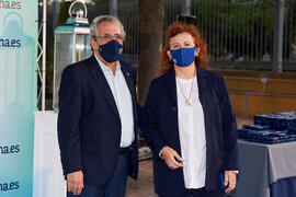 Homenaje al personal jubilado o que cumple 25 años de servicio en la Universidad de Málaga. Jardín Botánico. Septiembre de 2021