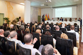 Intervención de Beatriz Rodríguez. Presentación del Retrato de Honor de D. Eugenio José Luque Domínguez. Facultad de Ciencias Económicas y Empresariales. Junio de 2025