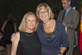 Cena de gala con motivo al homenaje para los jubilados y personal que cumple 25 años de servicio en la Universidad de Málaga. Jardín Botánico. Junio de 2010
