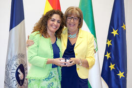 Homenaje al personal que cumple 25 años al servicio de la Universidad de Málaga y personal jubilado. Paraninfo. Julio de 2014