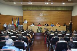 Laudatio de Enrique Baena Peña. Investidura como "Doctores Honoris Causa" de Antonio García Berrio y Pilar Palomo Vázquez por la Facultad de Filosofía y Letras de la Universidad de Málaga. Edificio del Rectorado. Junio de 2024