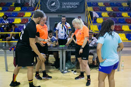 Partido Universidad de Aveiro - Universidad de Colonia. Categoría Femenina. Campeonato Europeo Universitario de Balonmano. Antequera. Julio de 2017