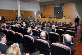 Investidura como Doctor "Honoris Causa" de Manuel Molina Lozano por la Facultad de Turismo de la Universidad de Málaga. Rectorado. Abril 2016