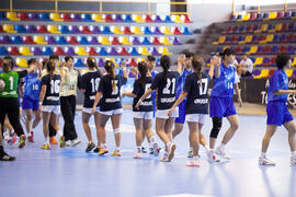 Partido Japón - Uruguay. Categoría femenina. Campeonato del Mundo Universitario de Balonmano. Antequera. Julio de 2016