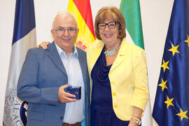 Homenaje al personal que cumple 25 años al servicio de la Universidad de Málaga y personal jubilado. Paraninfo. Julio de 2014