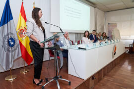 Intervención de Beatriz Rodríguez. Presentación del Retrato de Honor de D. Eugenio José Luque Domínguez. Facultad de Ciencias Económicas y Empresariales. Junio de 2025