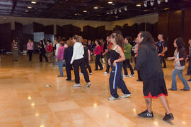Taller de Ritmos Básicos para Mayores. 3º Congreso Internacional de Actividad Físico-Deportiva para Mayores de la Universidad de Málaga. Palacio de Ferias y Congresos de Málaga. Marzo de 2009