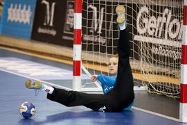 Partido Rusia - Polonia. Categoría femenina. Campeonato del Mundo Universitario de Balonmano. Antequera. Julio de 2016