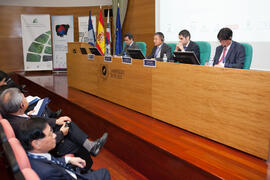 Primera sesión de la X Tribuna España - Corea. Edificio del Rectorado. Octubre de 2015