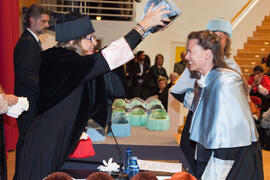 Investidura de nuevos doctores por la Universidad de Málaga. Salón de Actos de la Facultad de Derecho. Enero de 2013