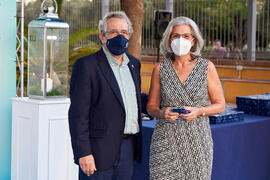 Homenaje al personal jubilado o que cumple 25 años de servicio en la Universidad de Málaga. Jardín Botánico. Septiembre de 2021