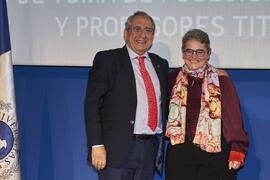 Toma de posesión de María Inmaculada García Fernández como catedrática del Área de Fisiología de la Universidad de Málaga. Paraninfo. Diciembre de 2022