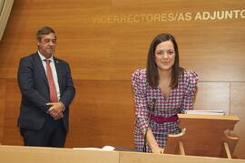 Toma de posesión de Inés Moreno González como nueva Vicerrectora Adjunta de Divulgación e Institu...
