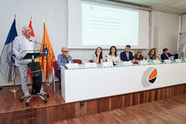 Intervención de Francisco González Fajardo. Presentación del Retrato de Honor de D. Eugenio José Luque Domínguez. Facultad de Ciencias Económicas y Empresariales. Junio de 2025