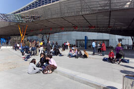 Descanso. 3º Congreso Internacional de Actividad Físico-Deportiva para Mayores de la Universidad de Málaga. Palacio de Ferias y Congresos de Málaga. Marzo de 2009