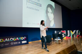 "Dialogando" con Marta Flich. Paraninfo. Noviembre de 2017